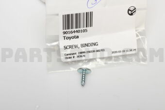 9016440105 SCREW, BINDING