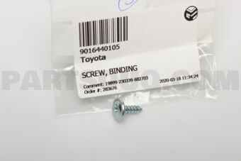 9016440105 SCREW, BINDING