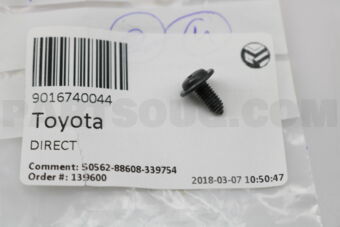 9016740044 SCREW, PAN TAPP