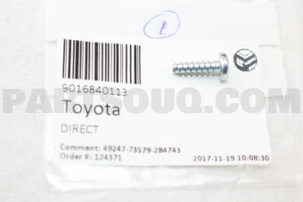 9016840113 SCREW, TAPPING