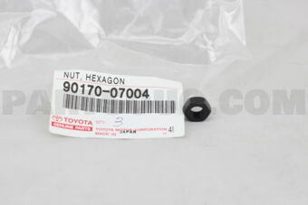 9017007004 NUT, HEXAGON(FOR VALVE ADJUSTING)
