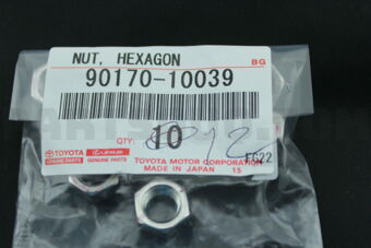 9017010039 NUT, HEXAGON
