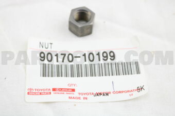 9017010199 NUT, EXHAUST PIPE SET STUD BOLT
