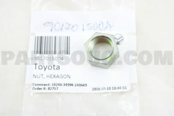 9017015004 NUT, HEXAGON