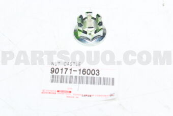 9017116003 NUT, CASTLE (FOR FRONT LOWER BALL JOINT SETTING)