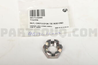 9017116009 NUT, CASTLE(FOR TIE ROD END)