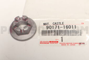 9017116011 Toyota NUT  CASTLE