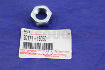 9017116050 NUT, CASTLE (FOR FRONT LOWER BALL 