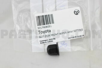 9017608051 NUT (FOR FRONT WIPER ARM SETTING)