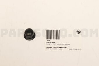 9017610005 NUT (FOR FRONT WIPER ARM SETTING)