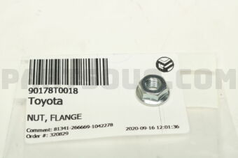 90178T0018 NUT, FLANGE