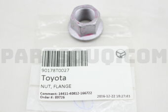 90178T0027 NUT (FOR STEERING KNUCKLE), RH/LH