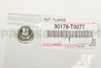 90178T0077 NUT(FOR BACKING PLATE TO REAR AXLE