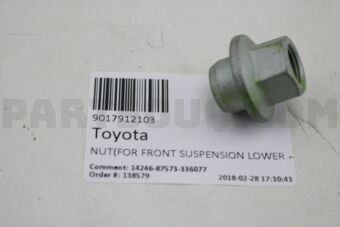 9017912103 NUT(FOR FRONT SUSPENSION LOWER ARM
