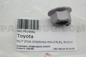 9017914062 NUT (FOR STEERING KNUCKLE), RH/LH