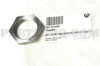 9017932002 NUT (FOR UNDERDRIVE INPUT SHAFT)
