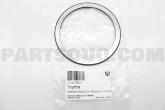 9020179002 WASHER (FRONT DIFFERENTIAL TAPERED