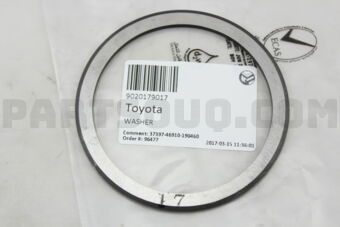 9020179017 Toyota WASHER (FRONT DIFFERENTIAL TAPERED ROLLER BEARING)