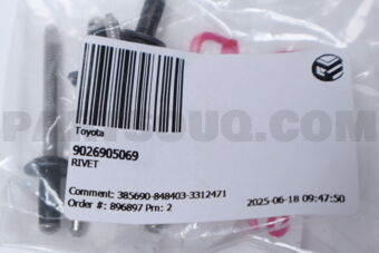 9026905069 Toyota RIVET