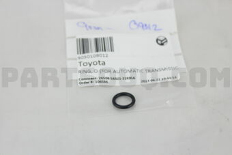 9030109012 RING, O (FOR AUTOMATIC TRANSMISSIO