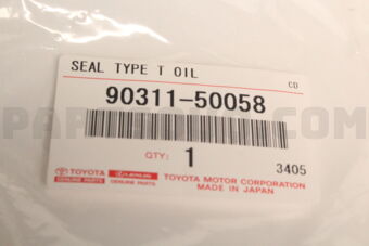 9031150058 Toyota SEAL, TYPE T OIL