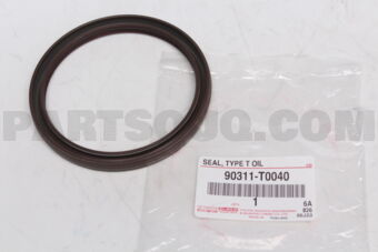 90311T0040 Toyota SEAL, ENGINE REAR OIL