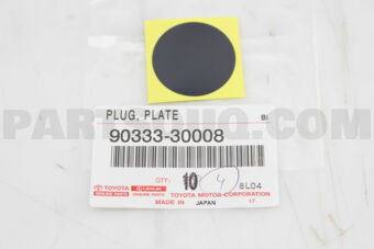 9033330008 PLUG, PLATE