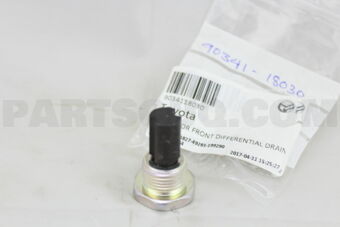 9034118030 PLUG (FOR FRONT DIFFERENTIAL DRAIN