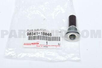 9034118046 PLUG (FOR REAR DIFFERENTIAL CARRIER COVER)