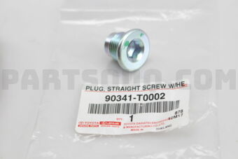 90341T0002 Toyota PLUG, FRONT DIFFERENTIAL FILLER