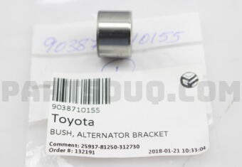 9038710155 BUSH, ALTERNATOR BRACKET
