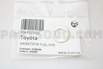 9043010015 GASKET(FOR FUEL PIPE)