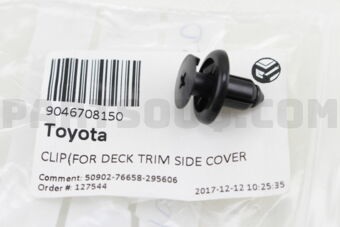 9046708150 CLIP(FOR DECK TRIM SIDE COVER)