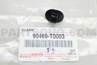 90469T0003 CLAMP(FOR HOOD LOCK CONTROL CABLE)