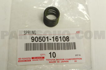 9050116108 SPRING, BRAKE SHOE HOLD DOWN