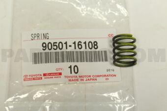 9050116108 SPRING, BRAKE SHOE HOLD DOWN