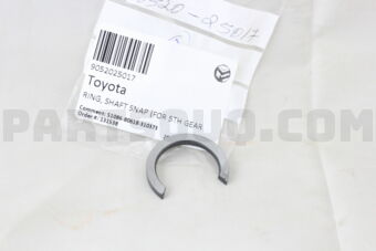 9052025017 RING, SHAFT SNAP (FOR 5TH GEAR)