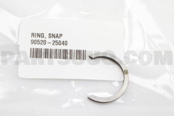 9052025040 RING, HOLE SNAP (FOR SPIDER BEARIN