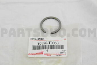 90520T0063 RING, SHAFT SNAP (FOR CLUTCH HUB S