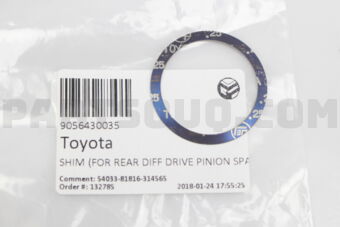 9056430035 SHIM (FOR REAR DIFF DRIVE PINION S