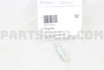 9090126002 STUD, HEX LOBULAR