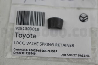 9091303018 LOCK, VALVE SPRING RETAINER
