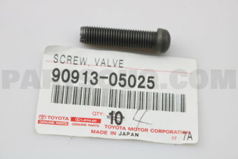 9091305025 SCREW, VALVE ADJUSTING
