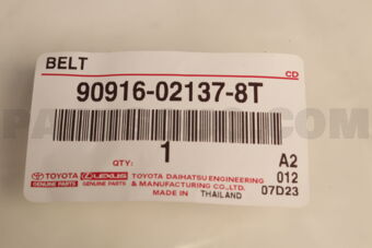 90916021378T Toyota BELT