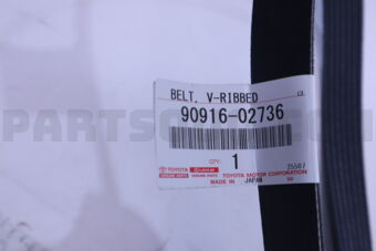 9091602736 Toyota BELT  V-RIBBED