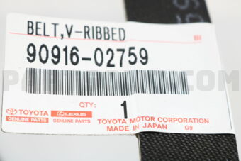 9091602759 BELT  V-RIBBED