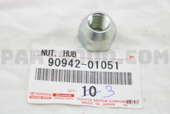 9094201051 NUT, HUB (FOR AXLE)
