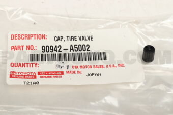 90942A5002 CAP, TIRE VALVE