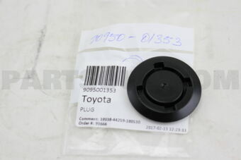 9095001353 PLUG, HOLE(FOR ROCKER INNER PANEL)