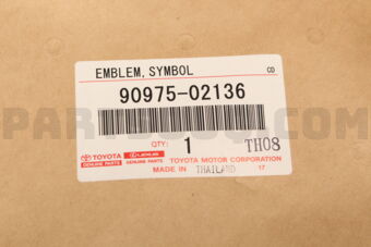 9097502136 Toyota EMBLEM, SYMBOL